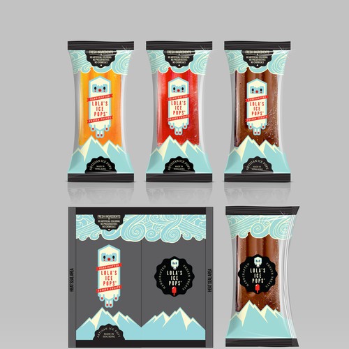 38 ice cream packaging designs to freeze out competition - 99designs