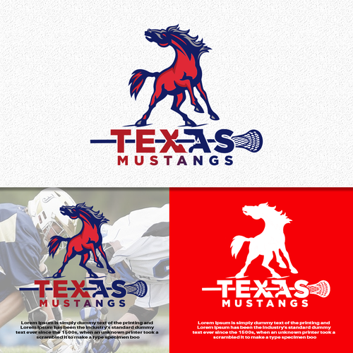 Diseño de Texas Mustangs de Ali-zero