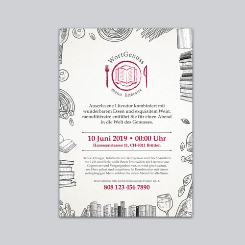 Postcard, flyer or print contest entry by #G AfreenGraphic