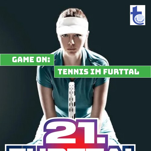 Aces & Action: Cool Flyer for a Tennis Tournament Design by Redworks