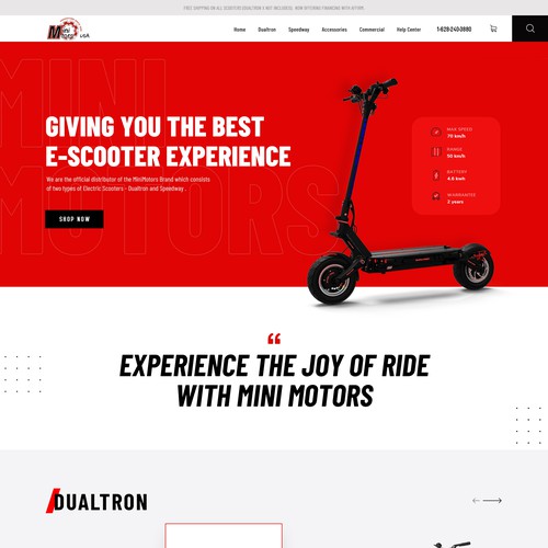 Awesome electric homepage re-design | Web page design | 99designs