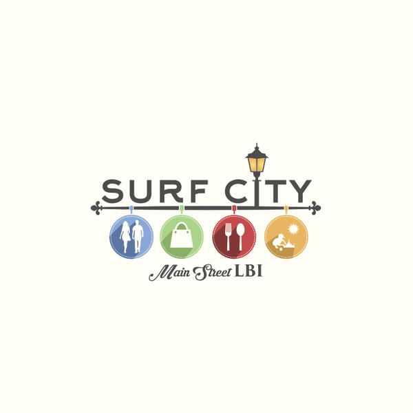 Design by SURTU DESIGN titled "SURF CITY MAIN STREET LBI"