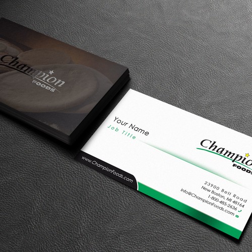 Design A New Business Card, Win The Prize!! Design by Azzedine D