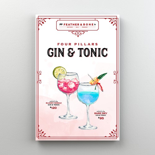 Poster for & tonic Poster contest | 99designs