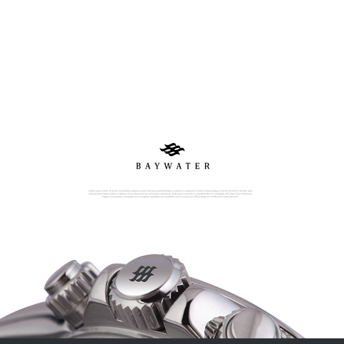 "Design a powerful, unique luxurious logo for a new watch brand" winning Logo design