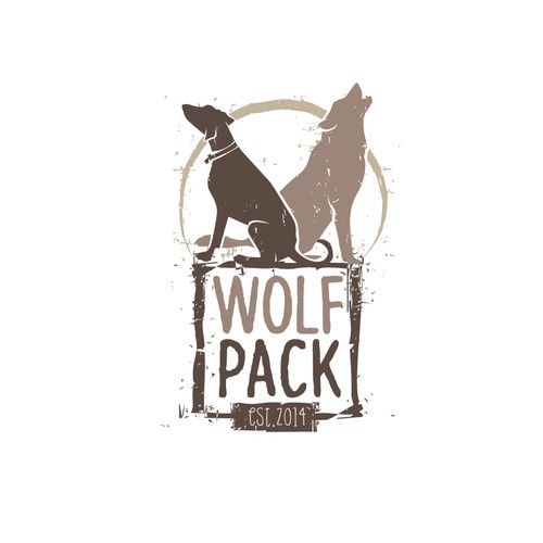 Create a logo for Wolf Pack Design by loparka