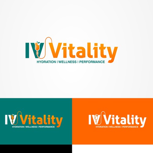 IV Vitality (mobile IV hydration drip bar)  Design by Nahlino