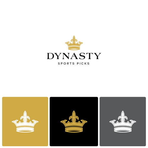 Luxury sports betting brand simple but elegant logo Design by Obaid K.