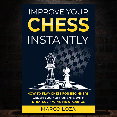 Design di Awesome Chess Cover for Beginners di d.s.p.®