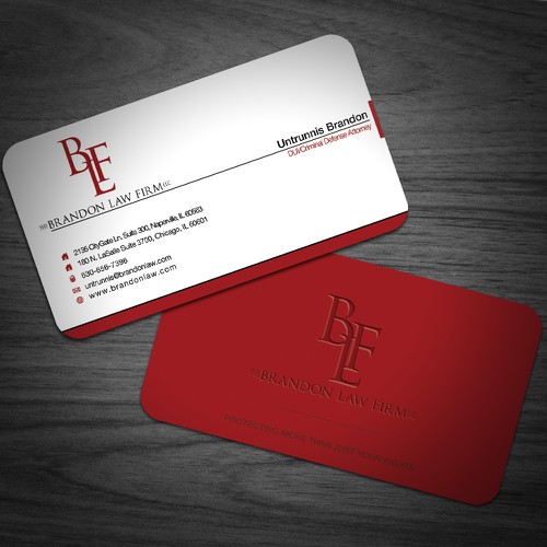 Create the next stationery for The Brandon Law Firm LLC  Réalisé par Mili_Mi