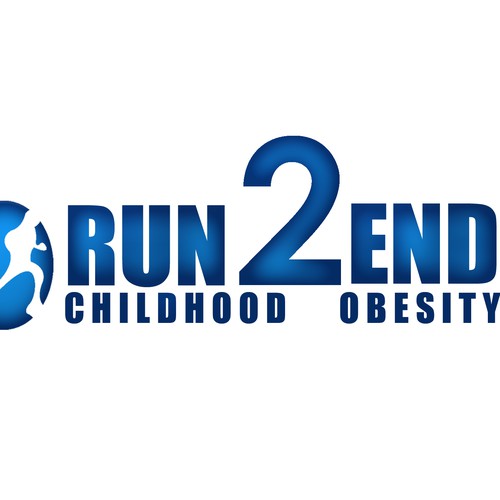 Run 2 End : Childhood Obesity needs a new logo Diseño de teambd