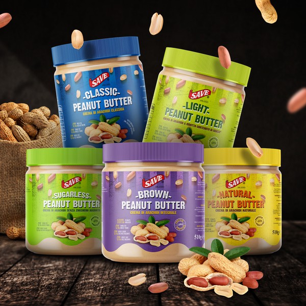 Design by GayanMH titled "Peanut Butter Labels "