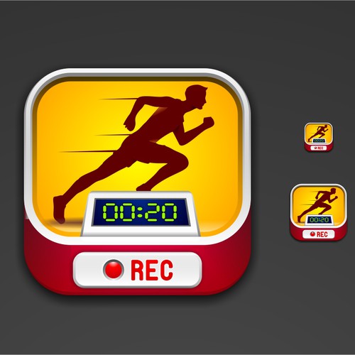 New icon or button design wanted for RaceRecorder Ontwerp door -Saga-