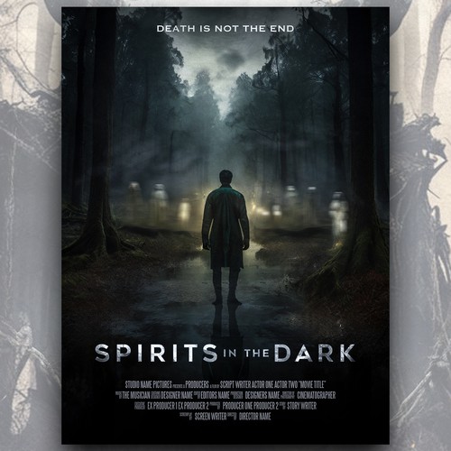 SPIRITS IN THE DARK poster contest Design by 【E-Django】