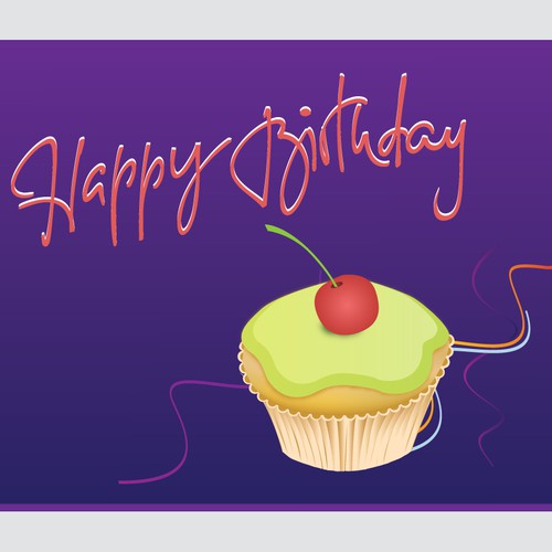 Create cool birthday card designs! Design by Guidea