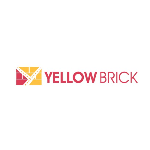 Yellow Brick Logo Design by Dezineexpert⭐