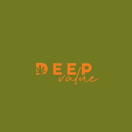 Cannabis Brand Logo needed for "Deep Value" brand Design by ∴ S O P H I Ē ∴