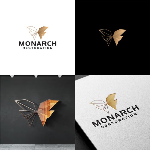 Design a modern clean logo package for a restoration company Design by Danny A