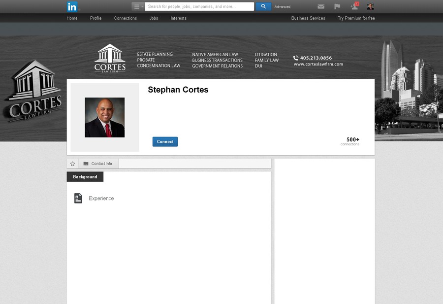 Create An Awesome Linkedin Banner For Attorney Social Media Page