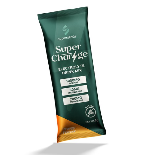 Packaging Design for a clean electrolyte supplement Design by Manthanshah