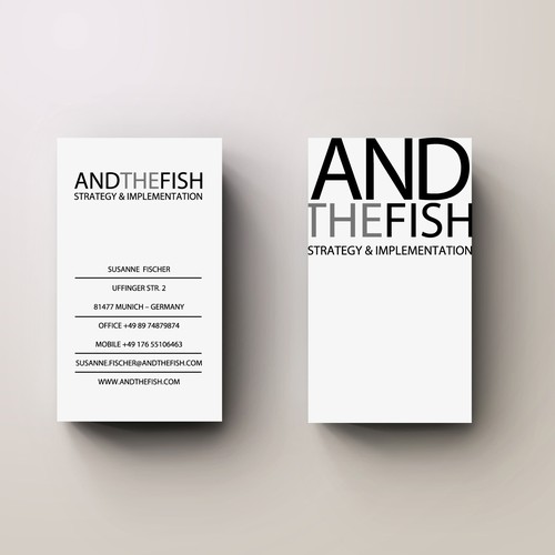 Business card contest entry by simona n.