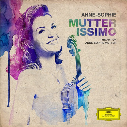 Illustrate the cover for Anne Sophie Mutter’s new album Diseño de NLOVEP-7472