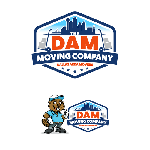 Diseño de Design a fun, high-quality logo for The DAM Moving Company de jagokandank