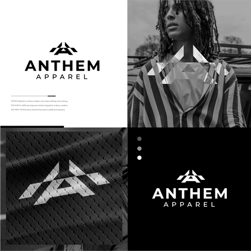 Anthem Apparel needs a brand logo design for it's urban-modern clothing line. Design réalisé par casign