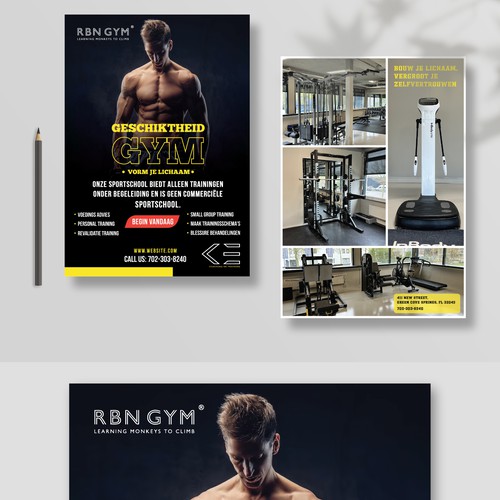 Proposta di design per un contest della categoria Cartolina, volantino o stampa realizzata da Elite Craters