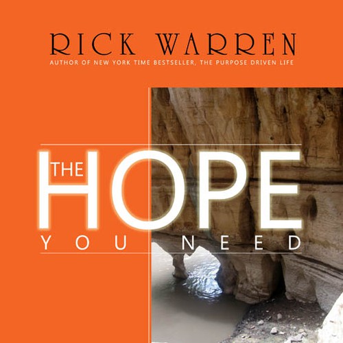 Design Rick Warren's New Book Cover Réalisé par Mike-O