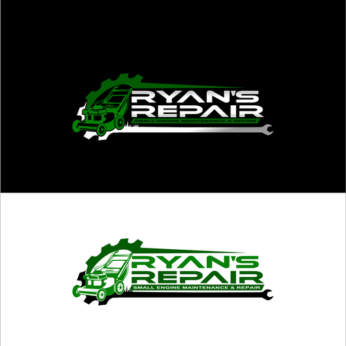 design a minimalist lawn mower repair logo to target homeowners Design by Leydha