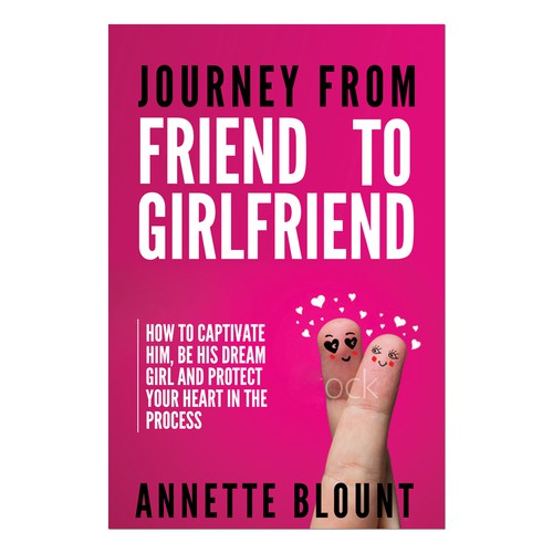 Design a book cover that is fun and playful to help single women experience love beyond friendship Design by Retina99