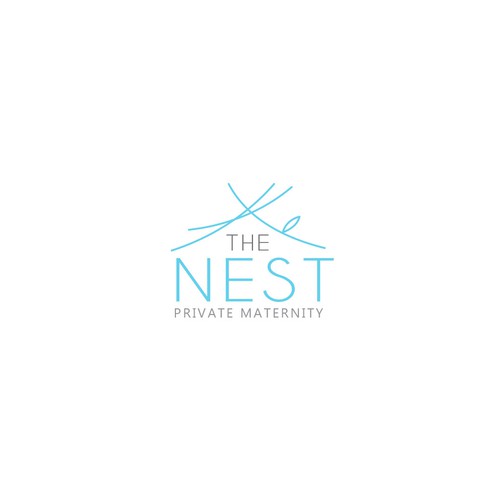 Design a funky logo (with a picture of a nest) for an Ob Gyn clinic to appeal to young women. Design por ALINAsINK