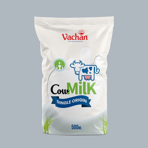 Vachan Cow Milk Design by Experiva