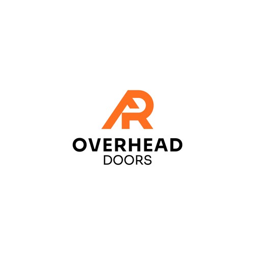 overhead door business logo rebranding Design by Owlskul