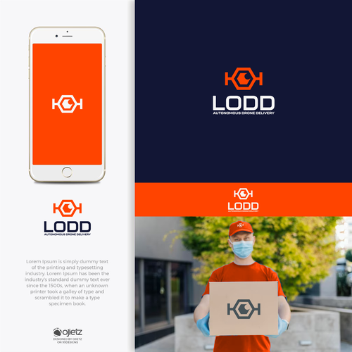 lodd - Design the modern logo of a drone delivery services venture Design by ojietz