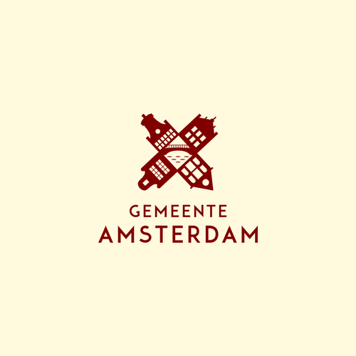 Community Contest: create a new logo for the City of Amsterdam Diseño de favela design