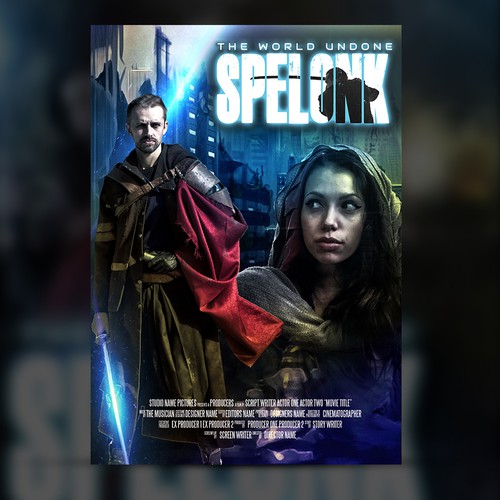 Poster for Apocalyptic sci fi film Design by EPH Design