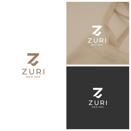 Zuri Med Spa Logo Diseño de Envy99