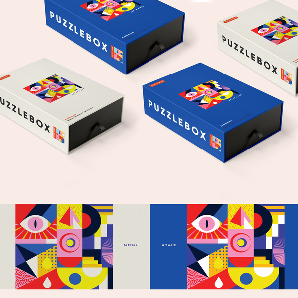 Puzzle box packaging design