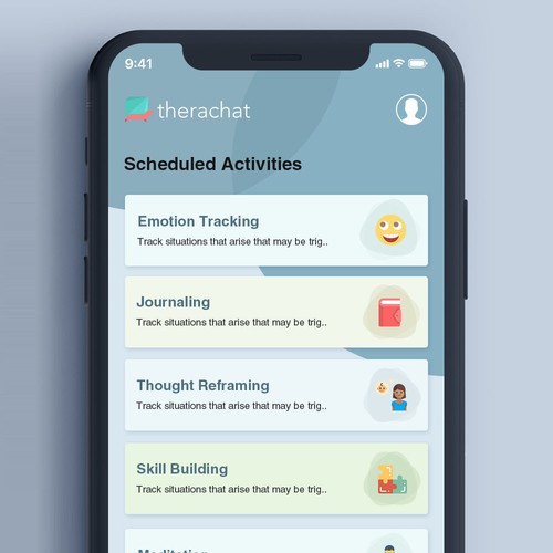 Design di Mental Health App needs fresh design ideas di xPrtDesigner
