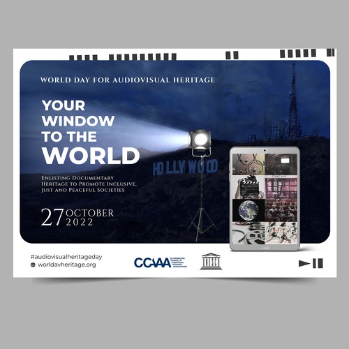 Poster Design for a worldwide audiovisual event Design von BatangKalye