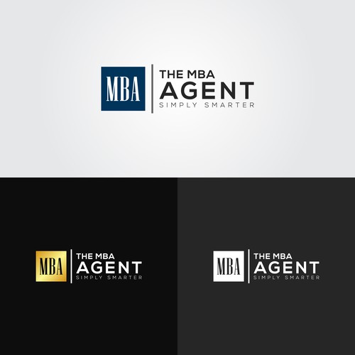 New Logo for The MBA Agent (and slogan) including image/icon Design by be.Infantry