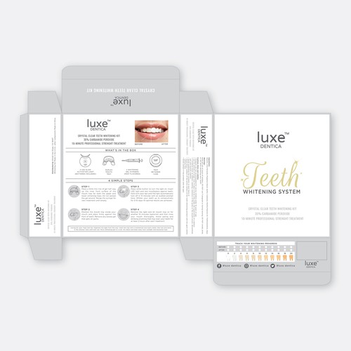 Teeth whitening packaging Design by emmafoo
