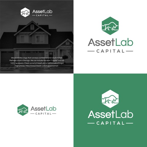 Real Estate and Financial Services Firm Logo and Brand Guide Design by X-DNA