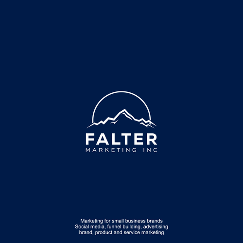Falter Marketing Logo Design by LEXItheDolphin