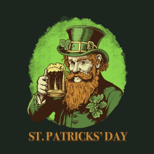 St Patrick’s Day Design Design by GAGU