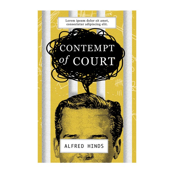 Design by Clar.c titled "Fun cover for a Prison-Break Memoir"