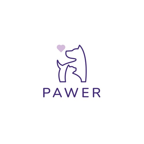 Help us to launch the visual identity of Pawer, the first wellness platform for pets :) Design by purpleri