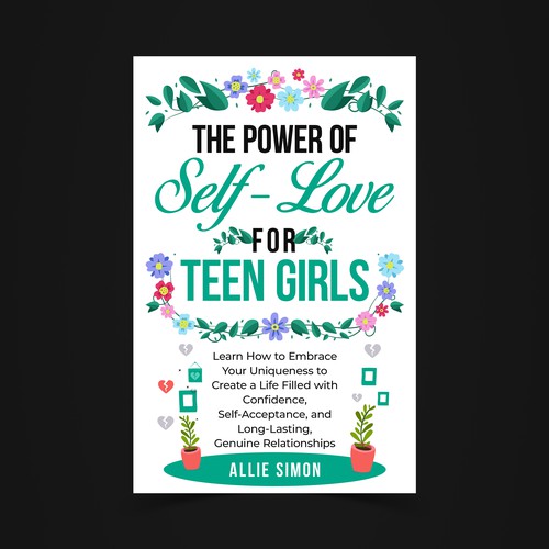 Ebook Cover for Teen Girls that will brighten their day :) Design réalisé par The Cloud Digital